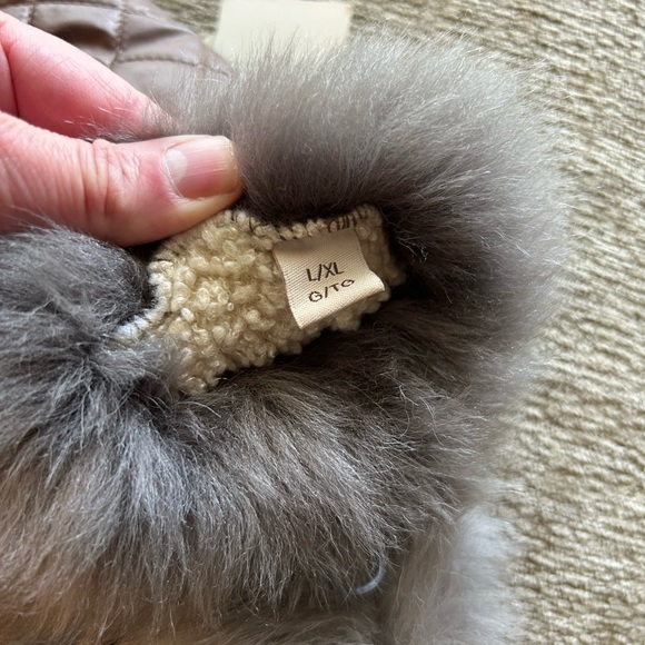 UGG mitts new with tags never used leather size l/xl - Picture 8 of 12